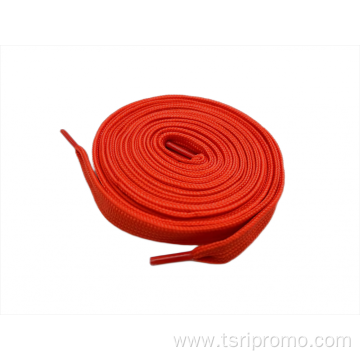 Stylish solid color polyester shoelaces